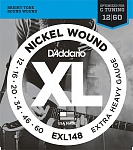 :D'Addario EXL148 XL NICKEL WOUND   , 12-60